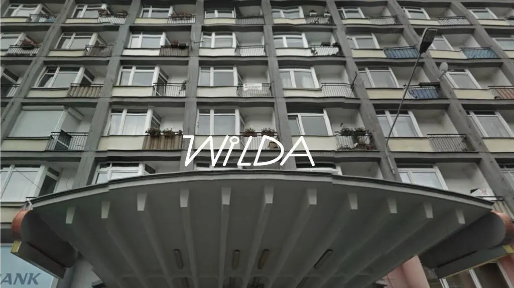 Wizualizacja neonu "Wilda"