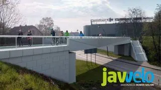 Wizualizacja pierwszej w Polsce velostrady