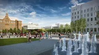 Wizualizacje katowickiego rynku