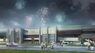 Wizualizacje Stadionu Miejskiego w Tychach
