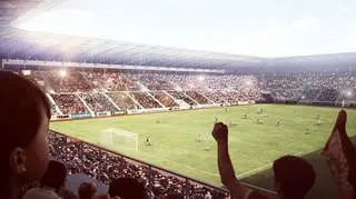 Wizualizacje Stadionu Miejskiego w Tychach