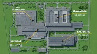 Wizualizacje zakładu we Wrześni