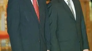 Władimir Putin i ówczesny ambasador USA w Rosji, Alexander Vershbow
