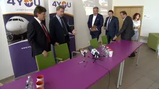 Władze Łodzi jeszcze w lipcu entuzjastycznie oceniały współpracę z 4You Airlines