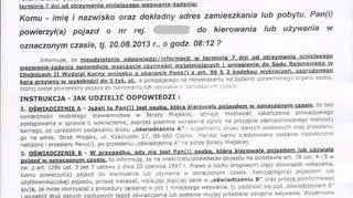 Właściciel audi ma wskazać kierowcę lub użytkownika