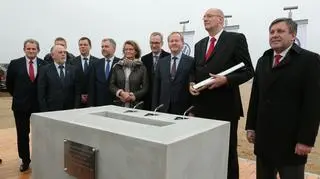 Wmurowanie kamienia węgielnego