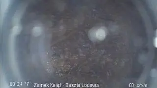 Wnętrze odnalezionej studni
