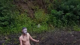 Wojciech Matejko podczas butoh