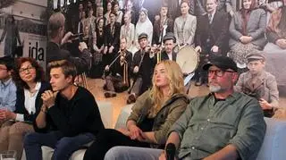 Wojciech Smarzowski z ekipą filmu "Wołyń"