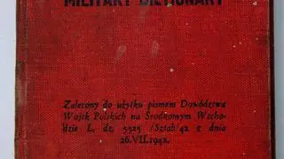 Wojskowy słownik polsko - angielski z II WŚ