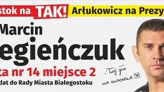 Wokalista zespołu Toples chce zostać białostockim radnym