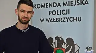 Wołającego o pomoc turystę zauważył wałbrzyski policjant