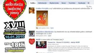 WOŚP na Facebooku ma już ponad 50 tys. fanów