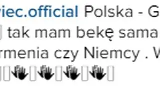 Wpis Natalii Siwiec na Instagramie