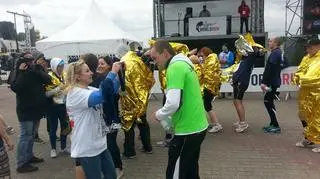 Wręczanie pamiątkowych medali