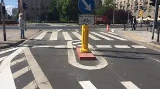 Wrocław maluje nowe pasy rowerowe dla cyklistów