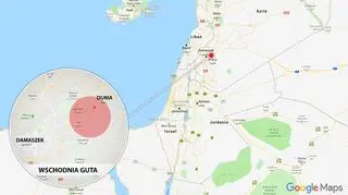 Wschodnia Guta w Syrii