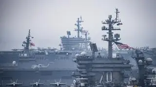 Wspólne manewry USA i Japonii - pokaz siły przy Półwyspie Koreańskim
