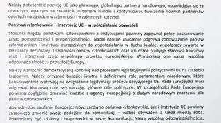 Wspólne oświadczenie premierów państw Grupy Wyszehradzkiej 