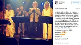 Wspólny występ członków grupy