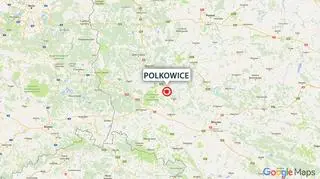 Wstrząs w kopalni "Rudna" w Polkowicach