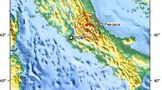 Wstrząsy we Włoszech/earthquake.usgs.gov