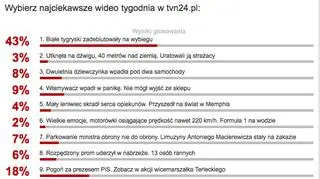 Wybraliście najciekawsze wideo tygodnia w tvn24.pl