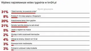 Wybraliście najciekawsze wideo tygodnia w tvn24.pl