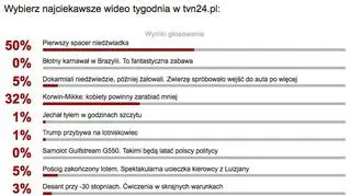 Wybraliście najciekawsze wideo tygodnia w tvn24.pl