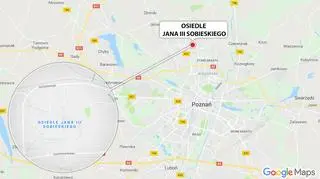 Wybuch miał miejsce w jednymz  bloków na osiedlu Jana III Sobieskiego