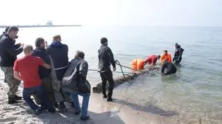 Wyłowili z Bałtyku pływak hydroplanu z czasów II wojny światowej