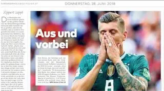 "Wypad do domu" - głosi "Die Welt"