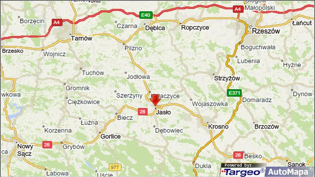 Wypadek miał miejsce w Jaśle