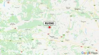 Wypadek miał miejsce w Rudkach