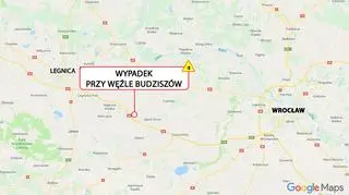 Wypadek na A4. Droga jest zablokowana