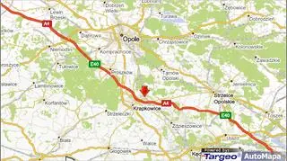 Wypadek na autostradzie