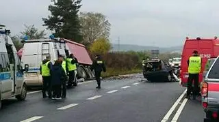 Wypadek na Dolnym Śląsku