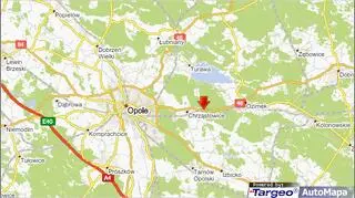 Wypadek na drodze krajowej nr 46