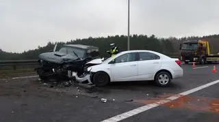 Wypadek na S3