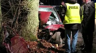 Wypadek pod Lubaniem