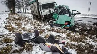 Wypadek przeżył 4-letni chłopiec 