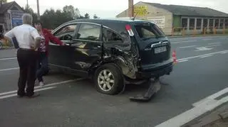 Wypadek w Strzebielinie 
