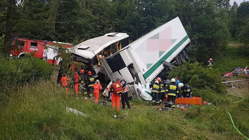 Wypadek w Tenczynie