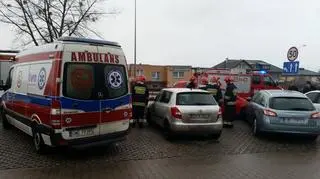 Wypadek w Wejherowie