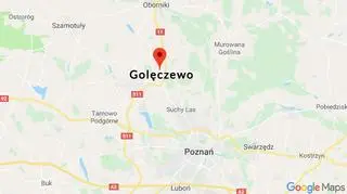 Wypadek wydarzył się na niestrzeżonym przejeździe kolejowym niedaleko Goleczewa