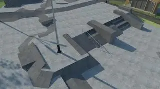 Wyposażenie skateparku 