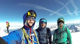 Wyprawę zakończyło zdobycie Mont Blanc