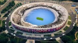 Wyspa na Basenie Narodowym