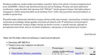 XI Finał WOŚP w 2003 roku