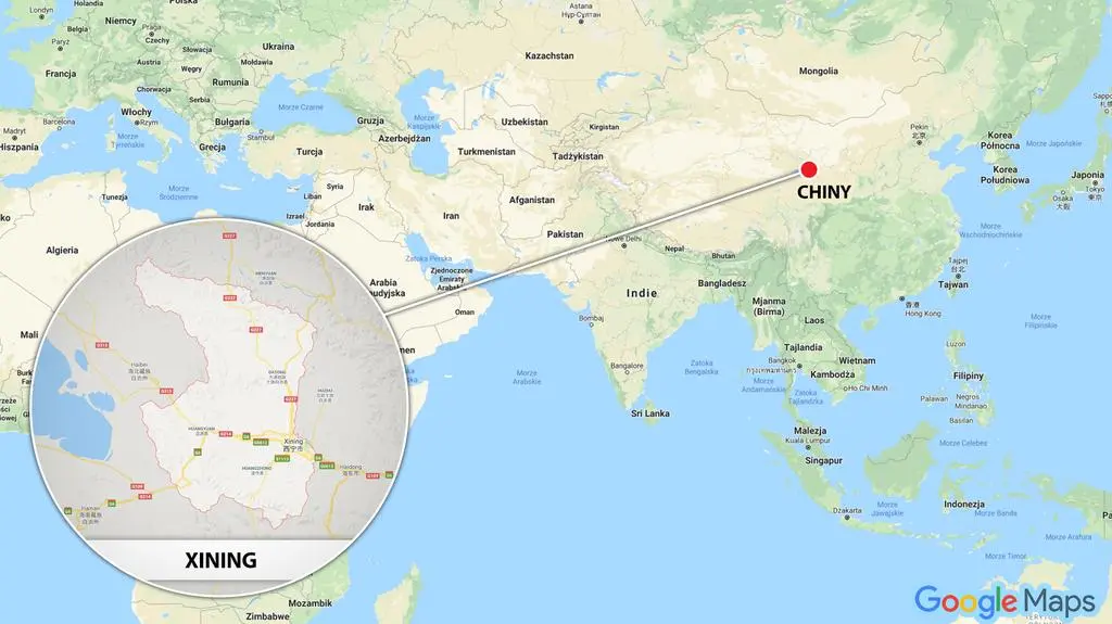 Xining w Chinach